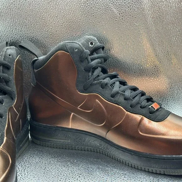 Size 11 Nike Air Force Foamposite BHM Black Mens History Month